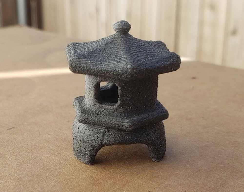 Altıgen Bahçe Pagodası (Mini Fener Biçimli Saksı İçi Süs)