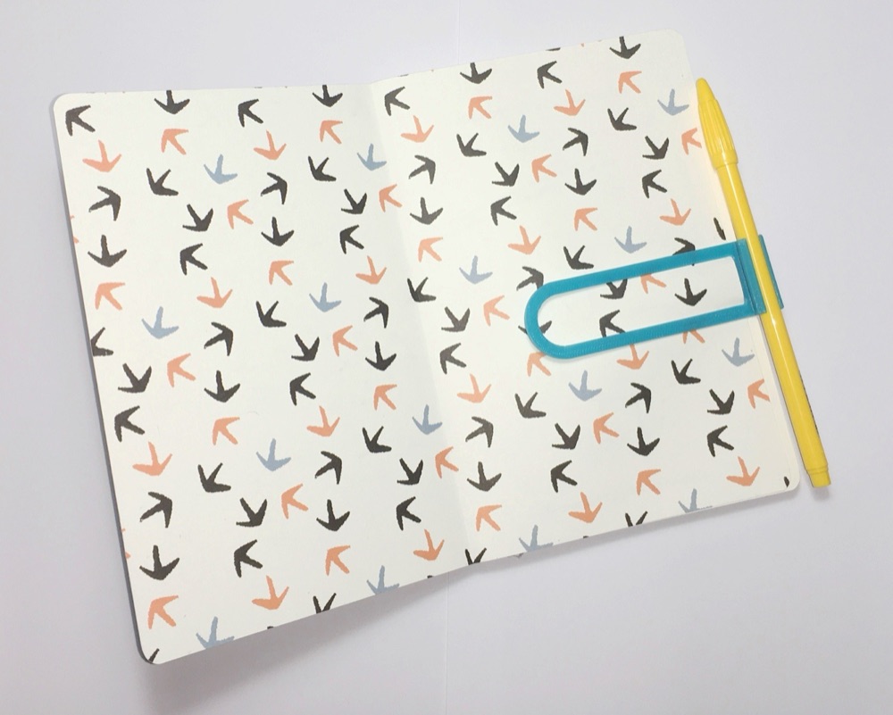 Kalem Tutuculu Defter Ayracı (İnce, Sayfaya Takılan) görsel 2