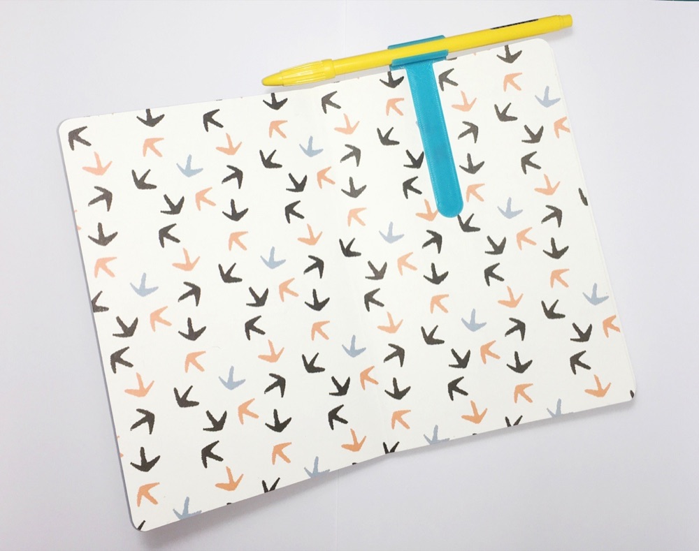 Kalem Tutuculu Defter Ayracı (İnce, Sayfaya Takılan) görsel 3