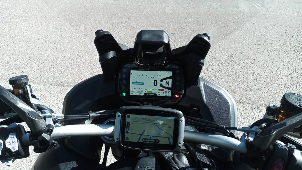 Ducati Multistrada GT TomTom Rider GPS Tutucu görsel 3