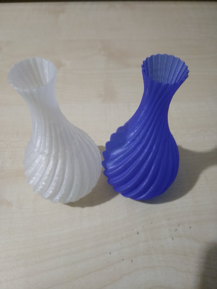 Burgulu Spiral Vazo (İnce Boğazlı) görsel 2