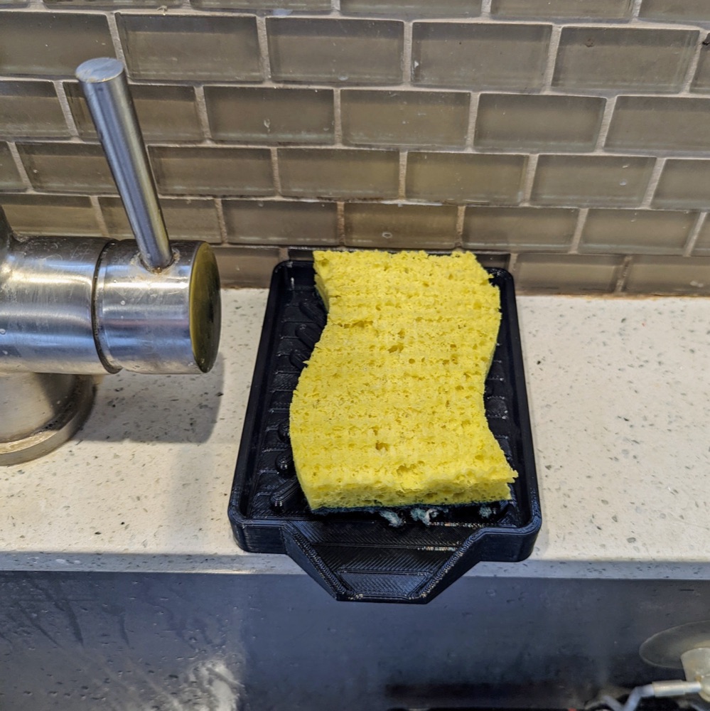Damlalıklı Mutfak / Banyo Sabunluk ve Sünger Tepsisi (Büyük ve Küçük Boy)