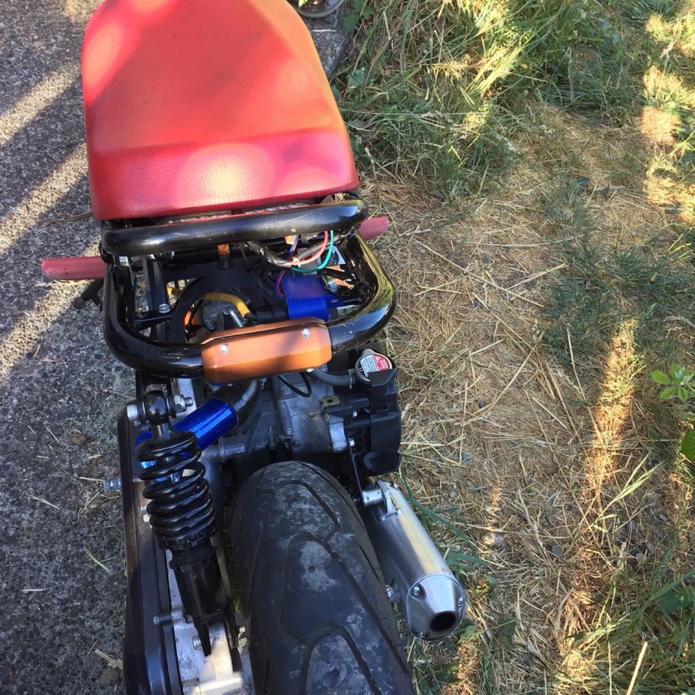 Honda Ruckus Arka Şase Kapatma Parçası