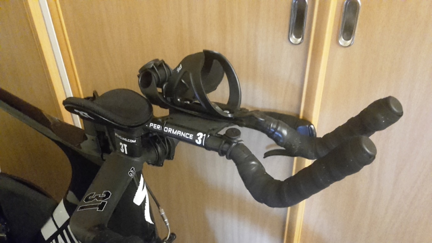 Bisiklet Aerobar Suluk Kafesi Montaj Plakası