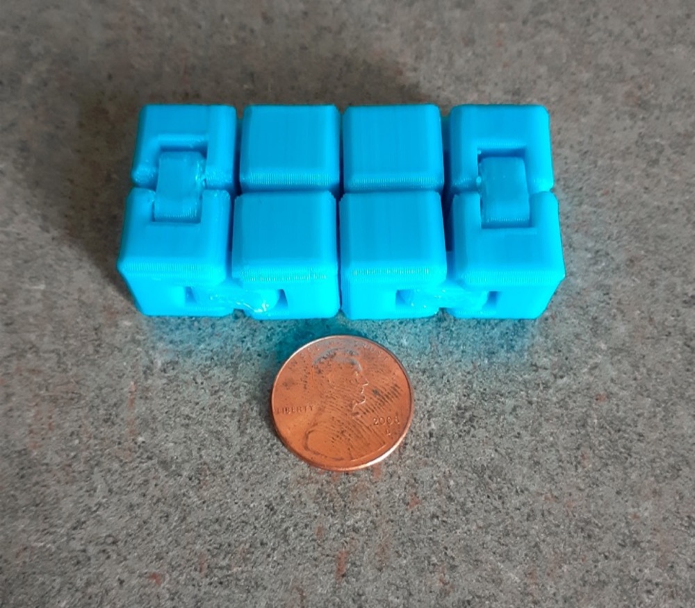 Mini Sonsuz Küp (13,3 ve 11,8 mm Küp Kenarı, Güçlendirilmiş Menteşeli) görsel 2