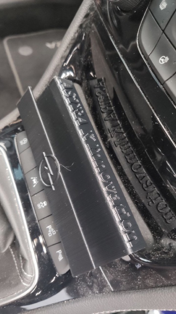 Opel Astra K Uyumlu Konsol İçi Telefon Tutucu — Orta Boşluk Tipi görsel 2