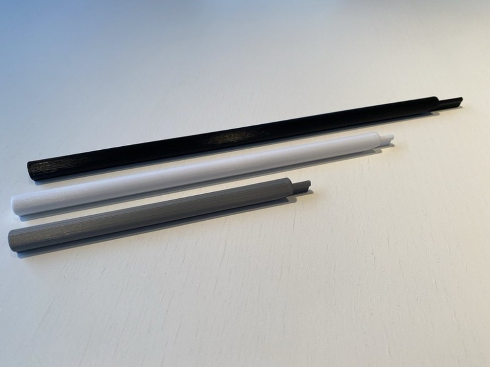 Kayar Poşet Kapatma Çıtası (Üç Boy: 12, 18 ve 23 cm) görsel 2