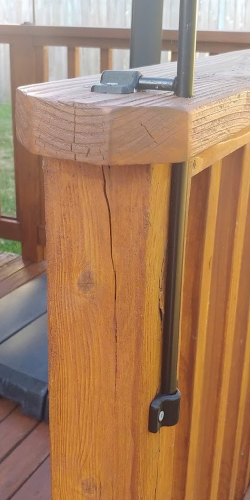 Bitki Askısı Çubuk Başlık Seti (Dört Çubuk Çapı) görsel 3