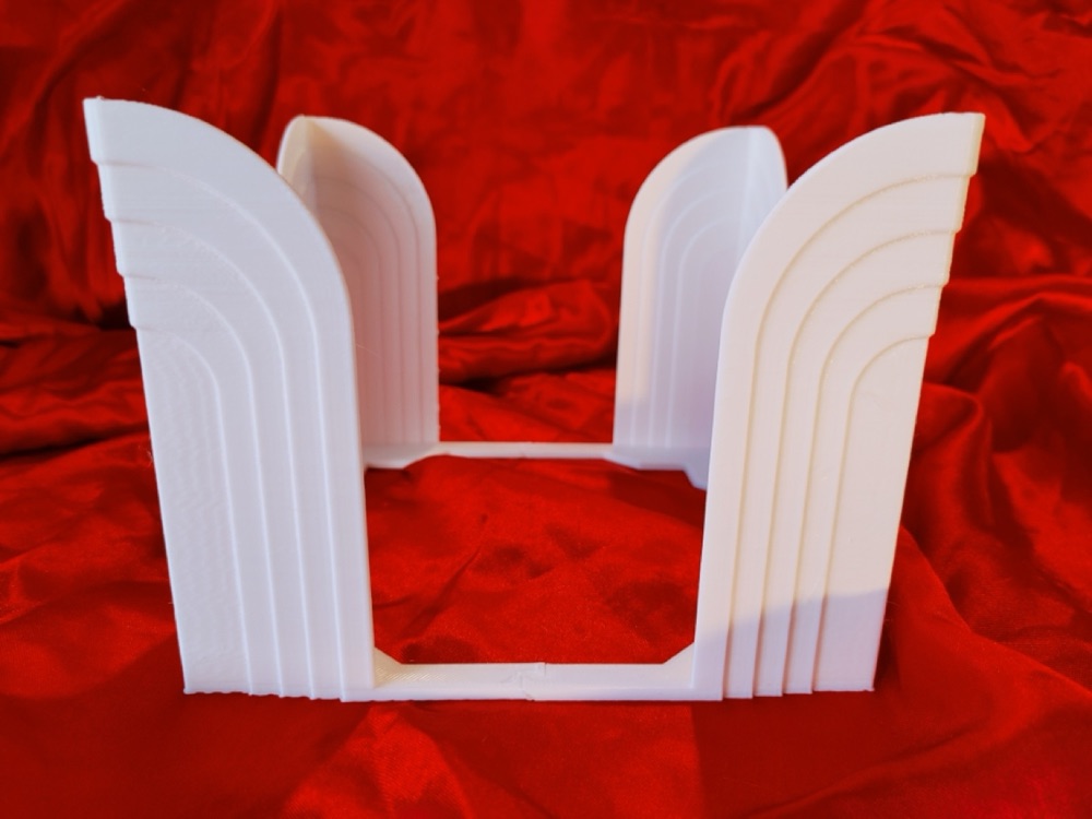 Art Deco Peçetelik (16 cm Peçeteler İçin) görsel 2