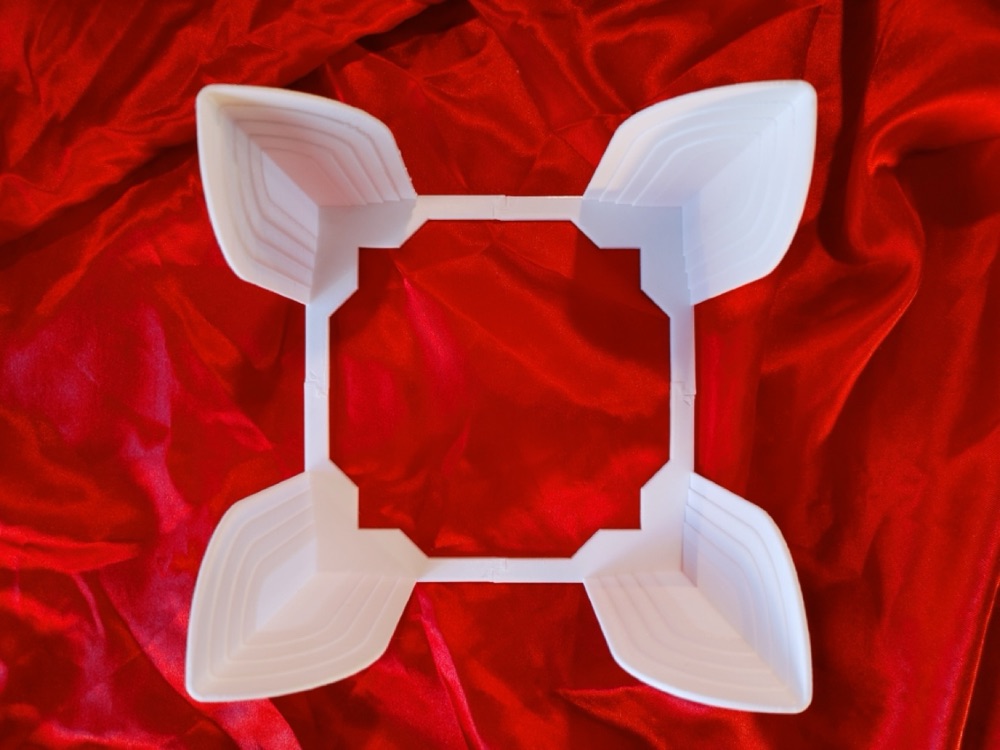 Art Deco Peçetelik (16 cm Peçeteler İçin) görsel 4