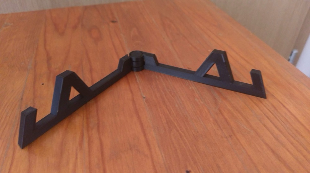 Katlanır Telefon ve Tablet Standı (Menteşeli, İnce) görsel 2