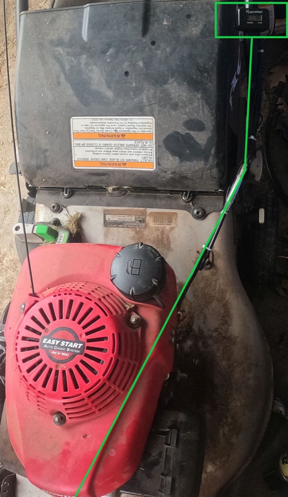 Honda Çim Biçme Çalışma Saati Sayacı Braketi