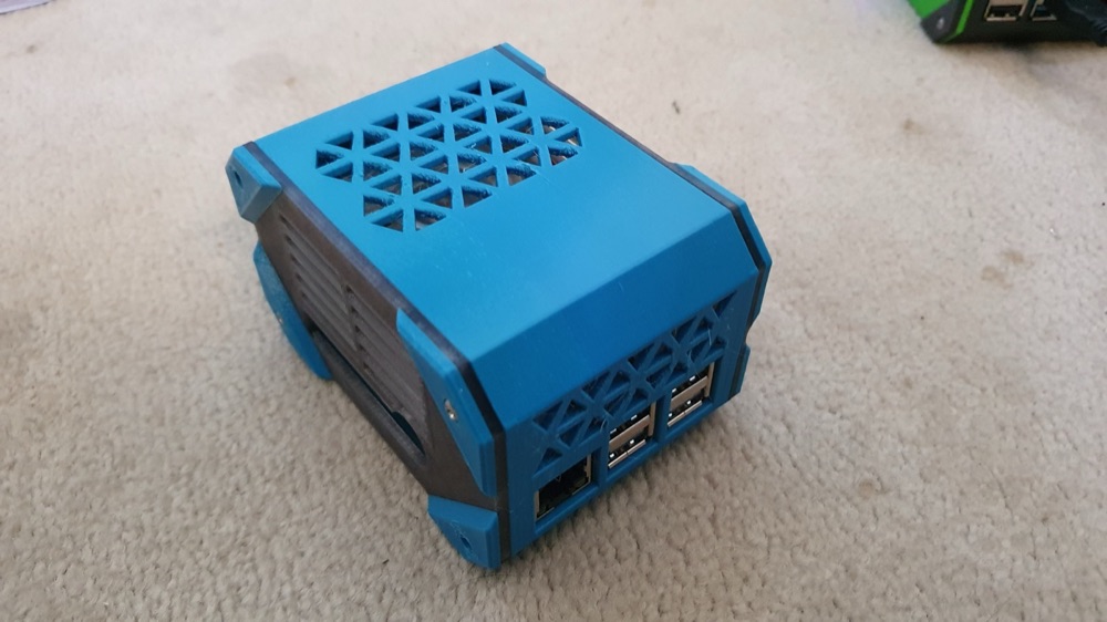 Raspberry Pi 3 ve 4 Düşük Profilli Kasa görsel 2