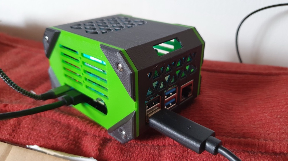 Raspberry Pi 3 ve 4 Düşük Profilli Kasa görsel 3
