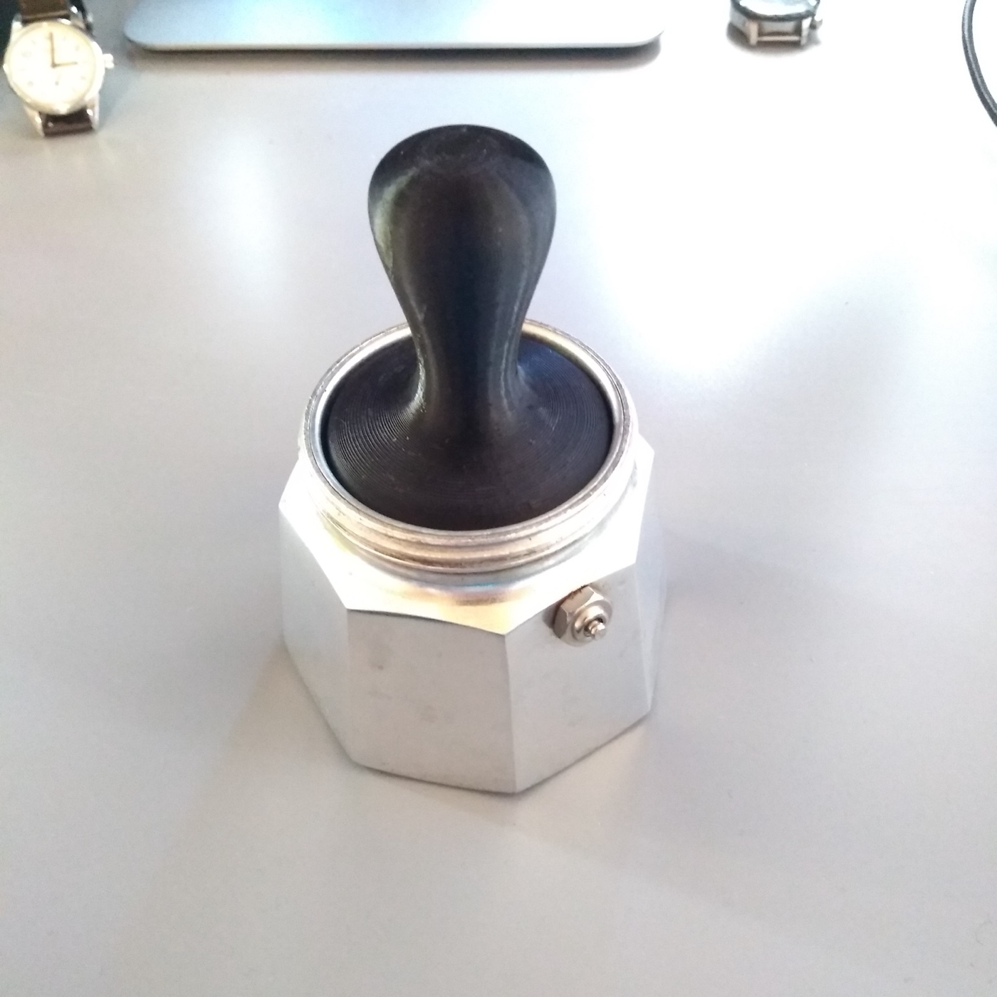 Bialetti Moka Pot Kahve Tamperi (1-3 Fincan ve Venus)