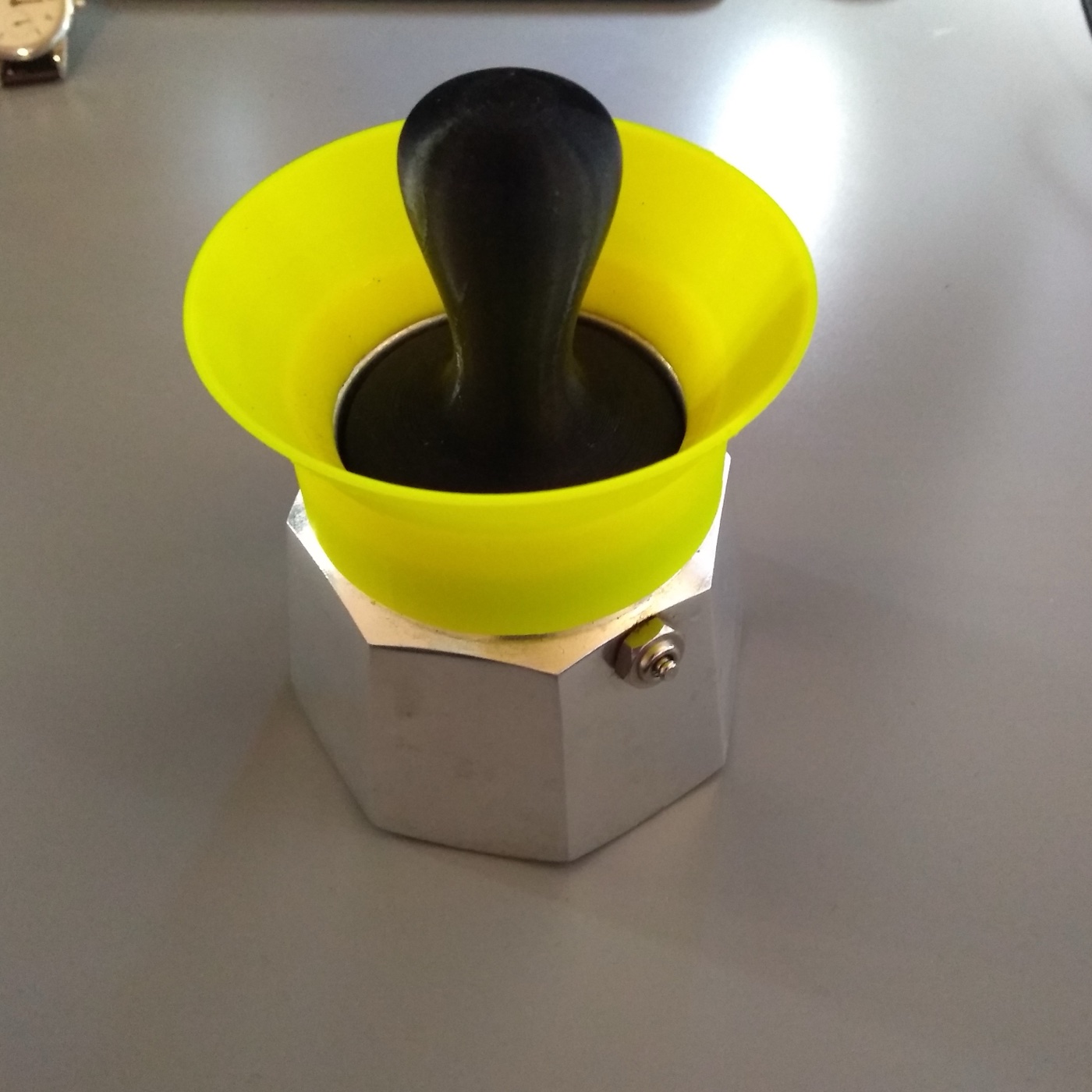 Bialetti Moka Pot Kahve Tamperi (1-3 Fincan ve Venus) görsel 2