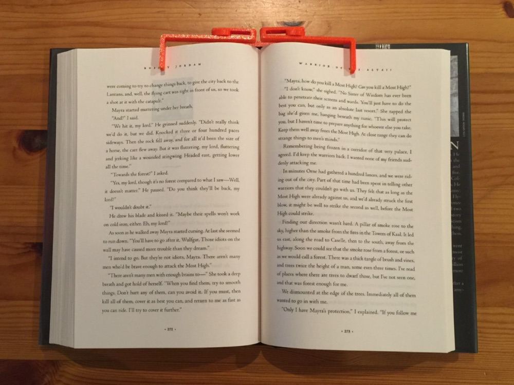 Eller Serbest Kitap Tutucusu (Yemek Kitabı ve Okuma İçin) görsel 3