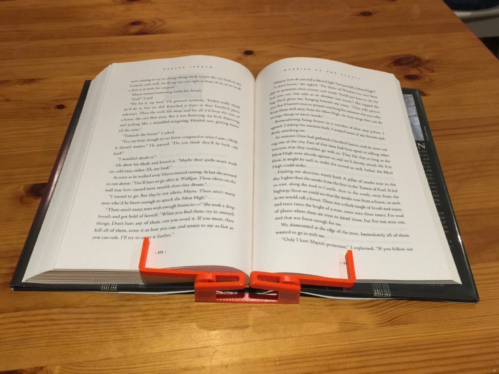 Eller Serbest Kitap Tutucusu (Yemek Kitabı ve Okuma İçin) görsel 4