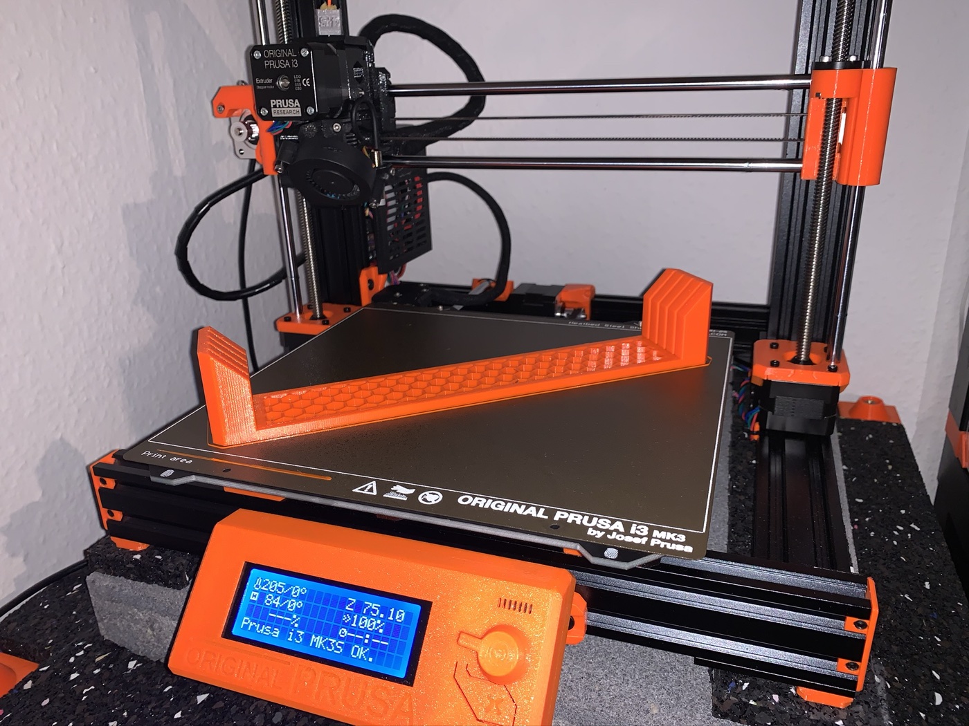 Prusa Çelik Tabla Tutucusu görsel 2