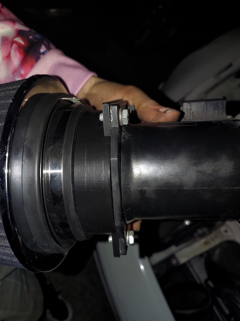 Nissan 300ZX Z32 3" Hava Filtresi MAF Adaptörü görsel 3