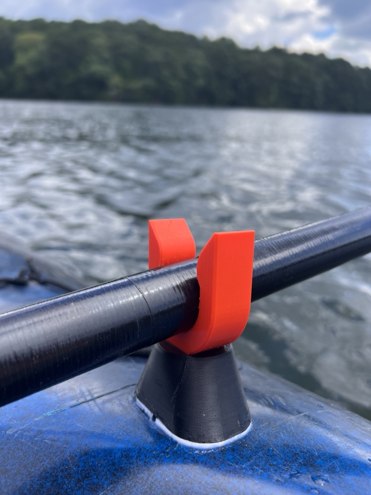 U Formunda Basit Kayak Kuregi Tutucusu