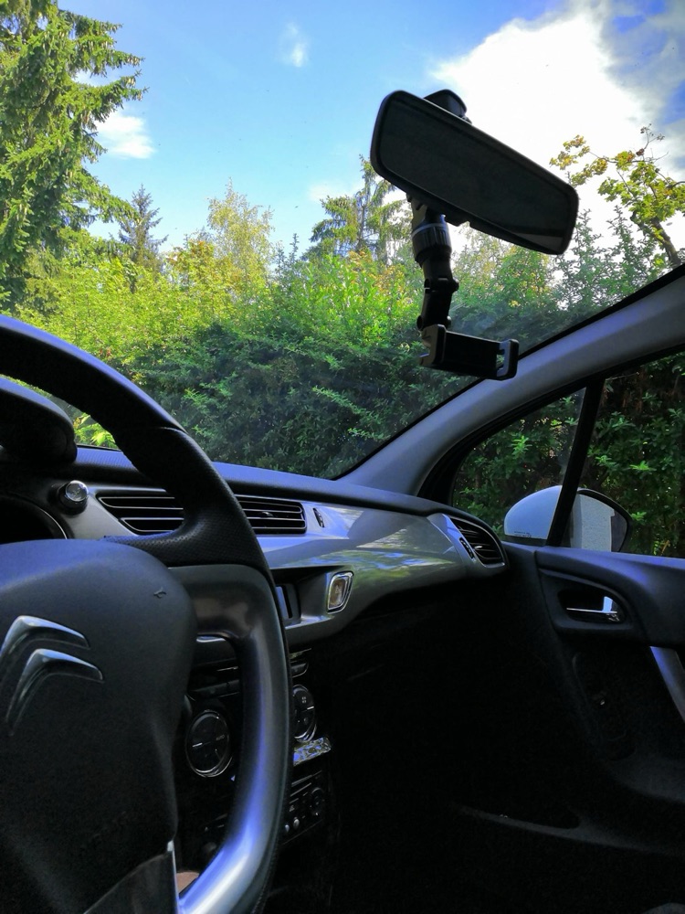 Citroen C3 telefon tutucu montaj aparatı görsel 3