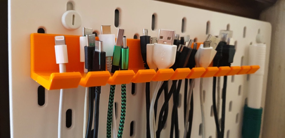 IKEA Skadis Kablo Tutucusu