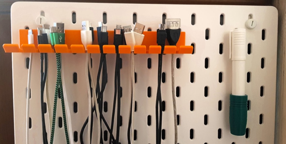 IKEA Skadis Kablo Tutucusu görsel 2