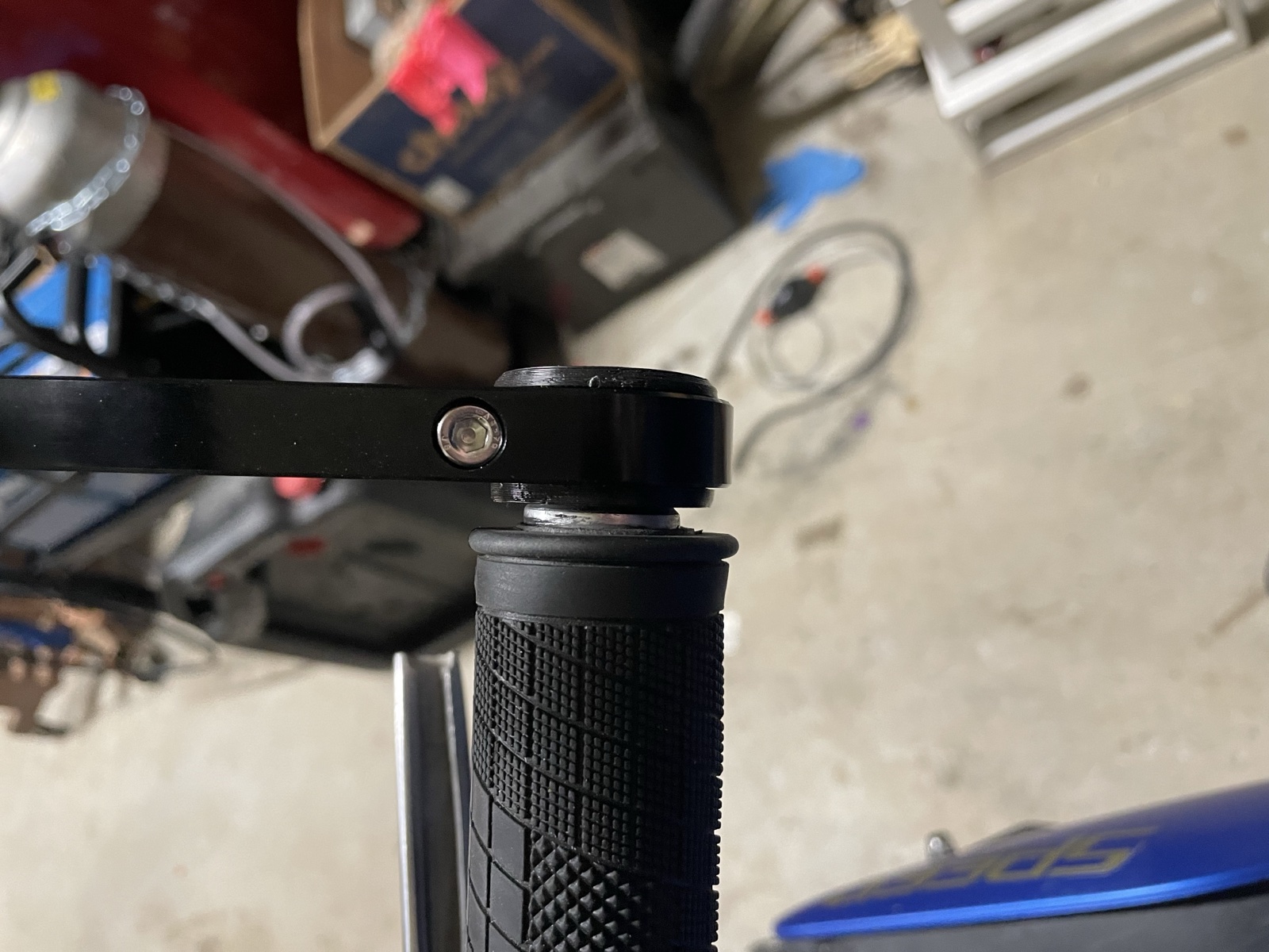 Triumph Speed/Street Triple Ayna Sapı Adaptörü görsel 2