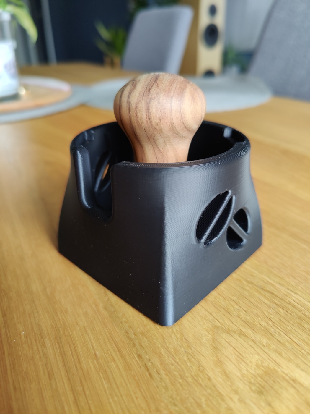 Gaggia Classic Portafiltre Tamping İstasyonu görsel 3