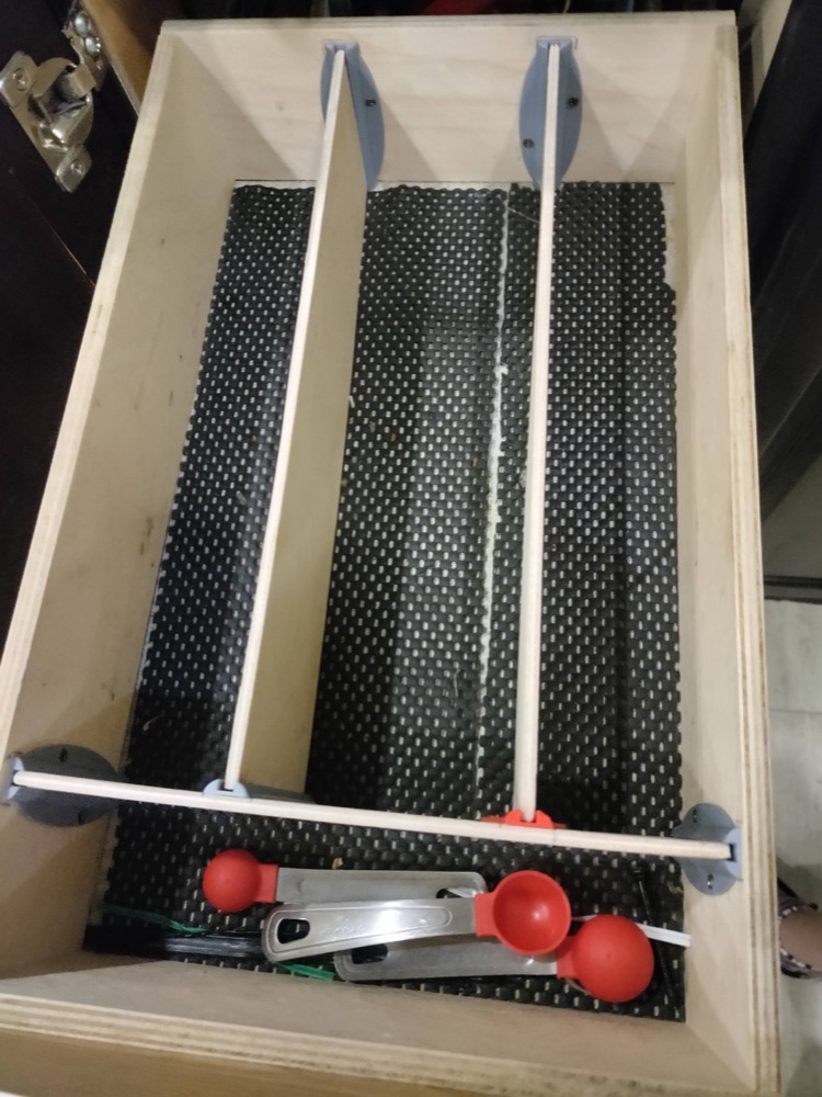 Çekmece Bölme Paneli Tutucu Plakası (Ölçüye Göre Ahşap Panel İçin)