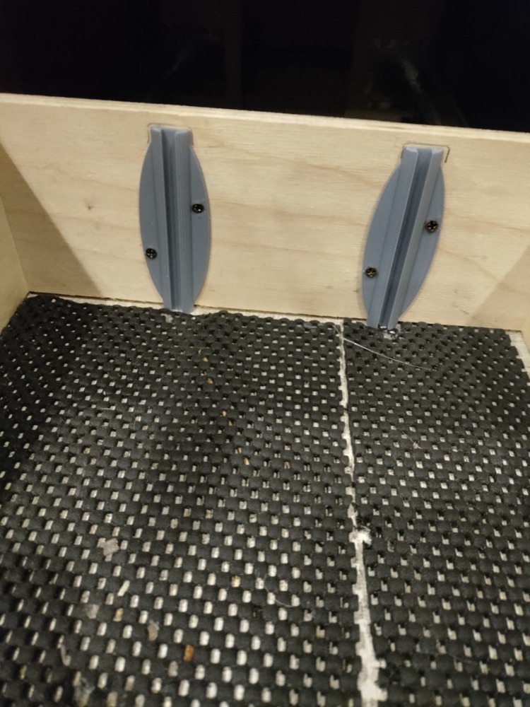 Çekmece Bölme Paneli Tutucu Plakası (Ölçüye Göre Ahşap Panel İçin) görsel 2