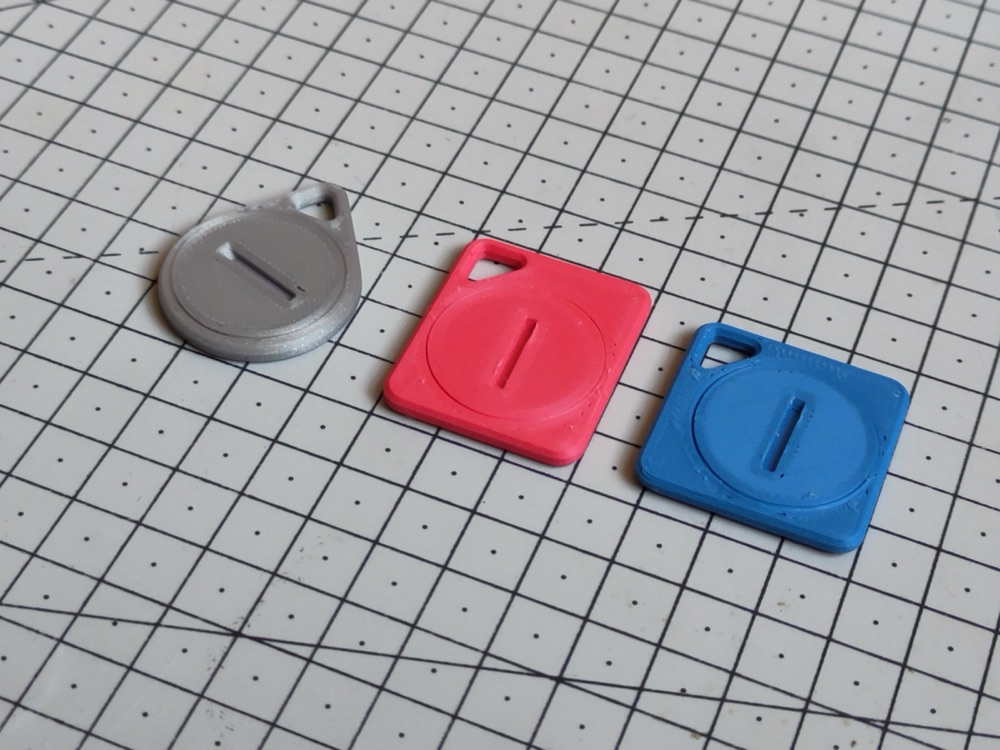 NFC Etiket Yuvalı Anahtarlık (Damla, Dikdörtgen ve Kare Gövde) görsel 4