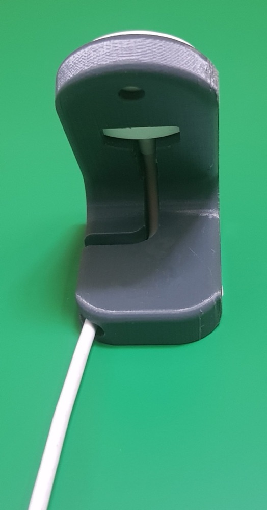 Akıllı Saat Şarj Standı (Apple Watch İçin, Çift Taraflı Bantla Duvara Yapışan) görsel 2