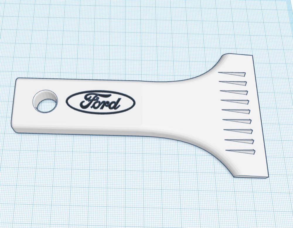 Ford buz kazıyıcı