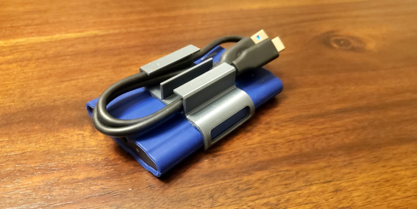 Samsung T7 Shield USB Kablo Tutucusu