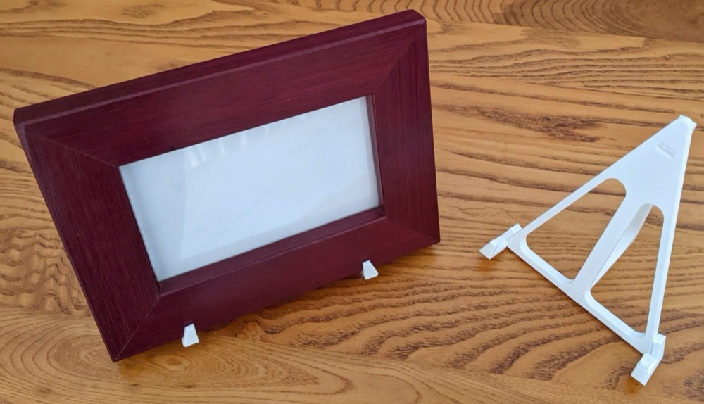 4×6 Fotoğraf Çerçevesi İçin Dört Parçalı Geçmeli Stand görsel 2