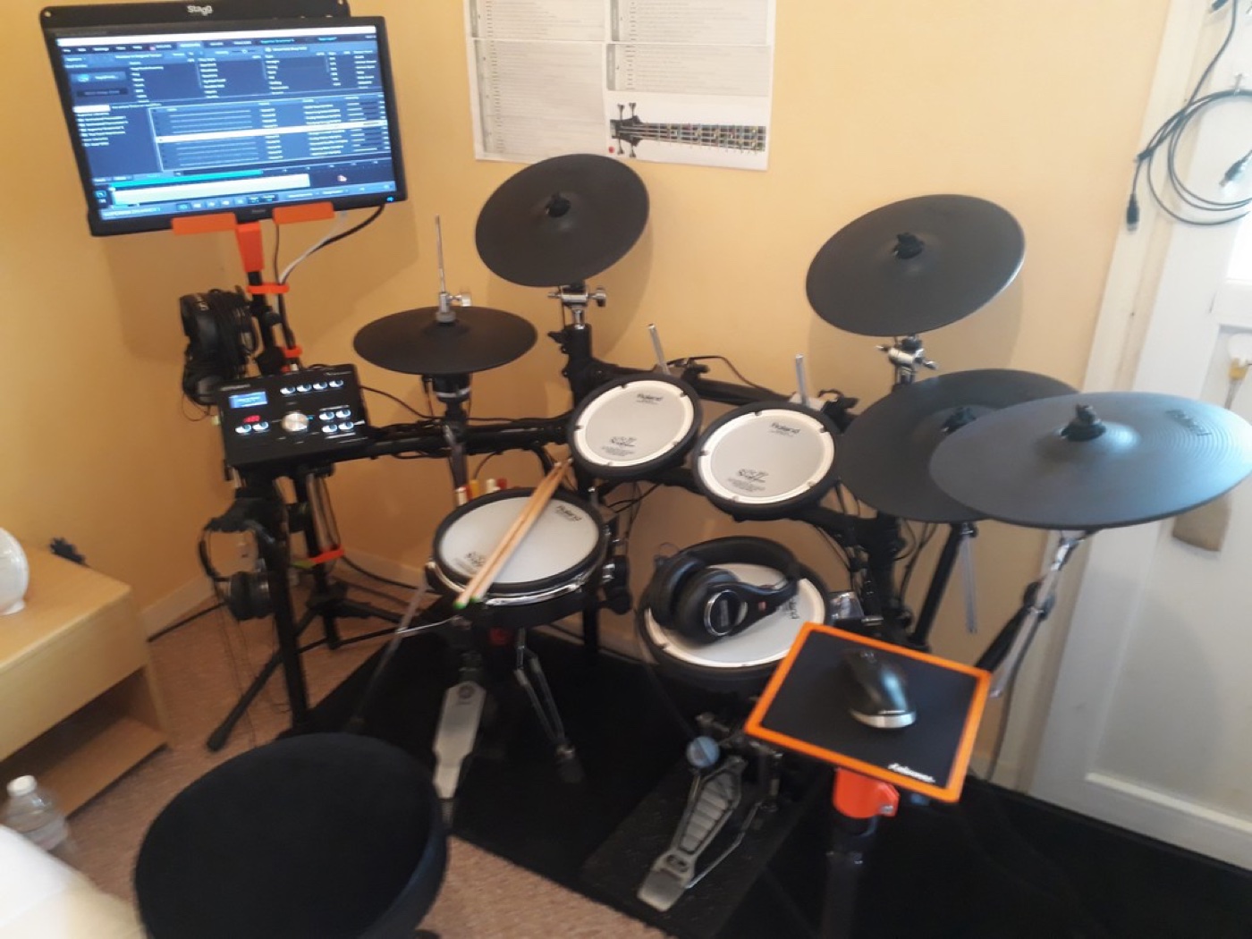 Roland TD-25 Fare Standı