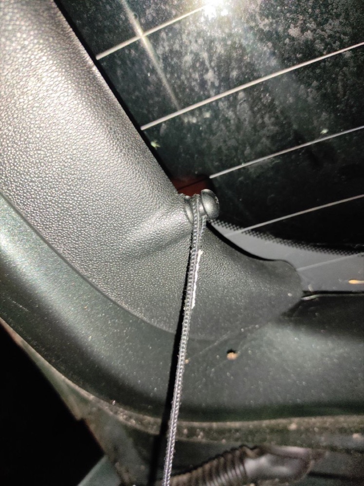 Citroen C3 arka panel tutucu görsel 2