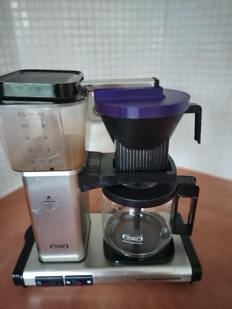 Moccamaster Kahve Makinesi Filtre Kapağı Yedek Parçası görsel 3