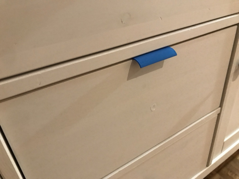 Çekmece Şerit Tutamak (7 ve 14 cm, Üst ya da Yan Montaj)