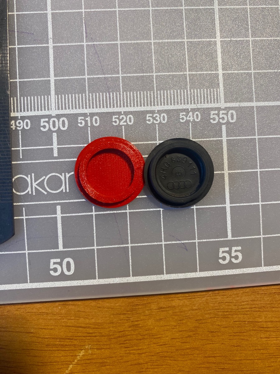 Audi Lastik Conta Kapağı (Grommet)