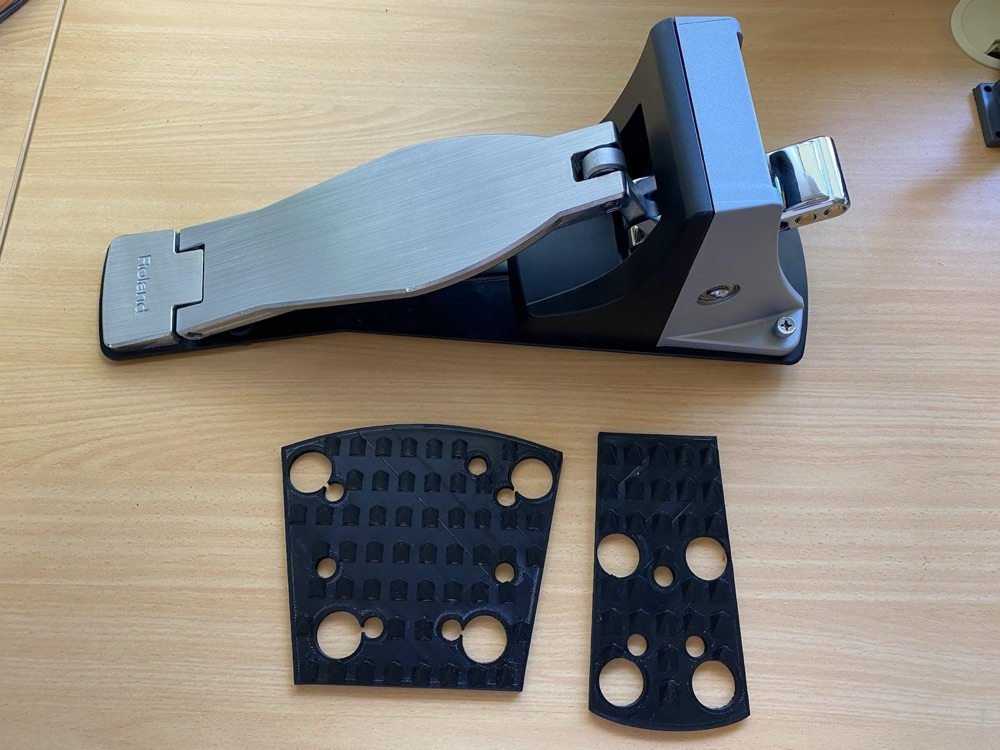 Roland KT-10 Pedal Taban Plakaları