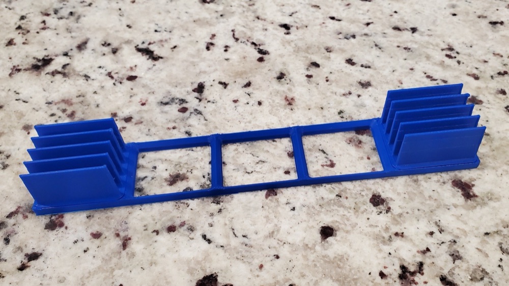 Cetvel Tutucu (Gridfinity Uyumlu, 35 × 42 mm Dar Modül) görsel 4
