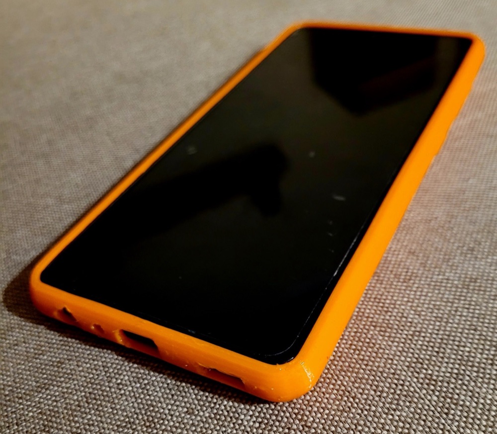 Samsung Galaxy A52 5G İçin Geometrik Desenli Bumper Telefon Kılıfı görsel 4