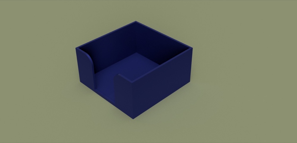 Yapışkanlı Not Kâğıdı Tutucu (76 mm Kare Bloklar İçin) görsel 2