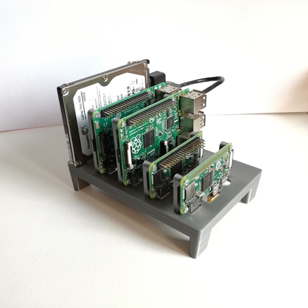 Raspberry Pi Kompakt Raf görsel 3