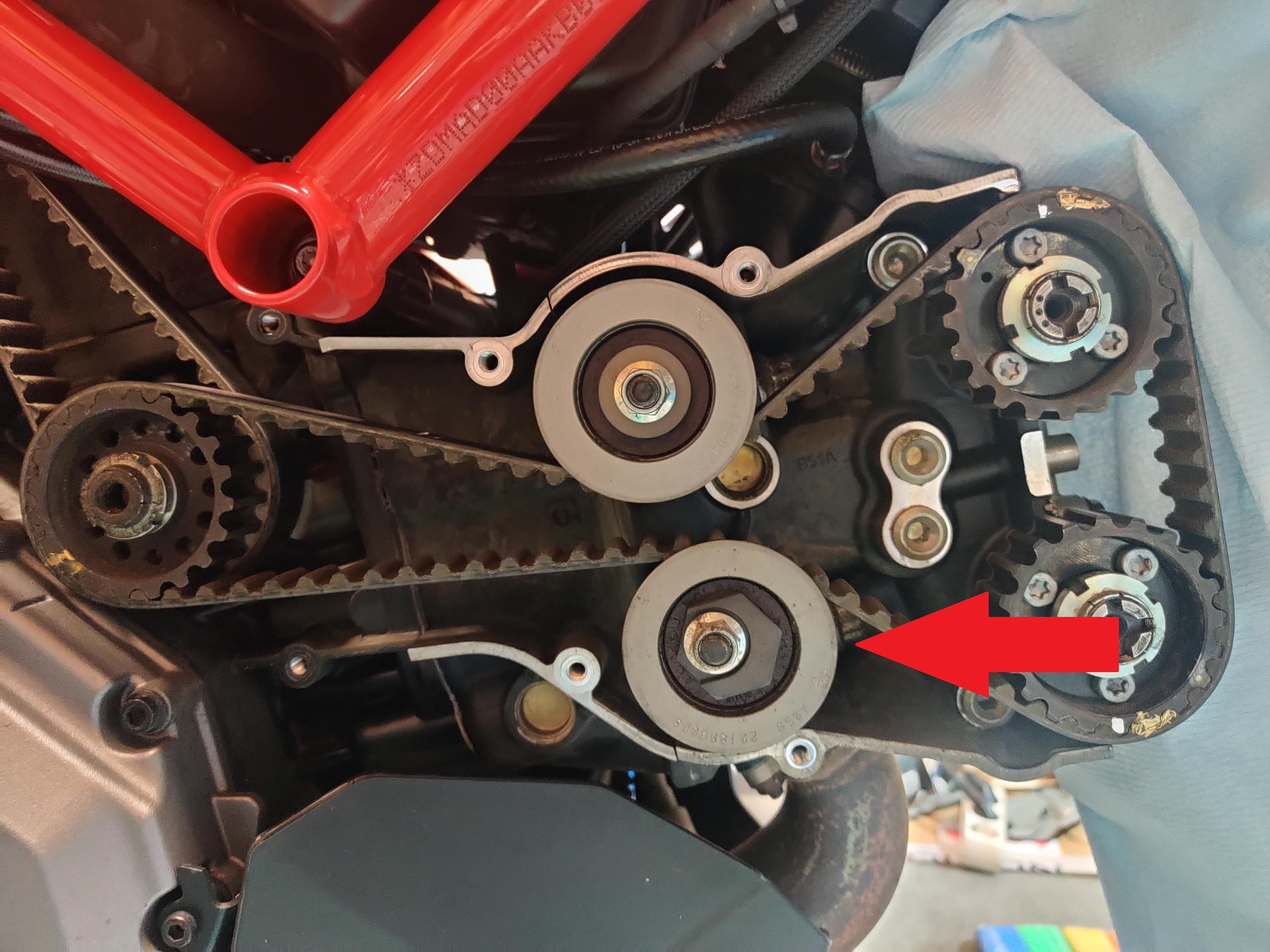 Ducati Multistrada 950 Triger Kayışı Gergi Parçası