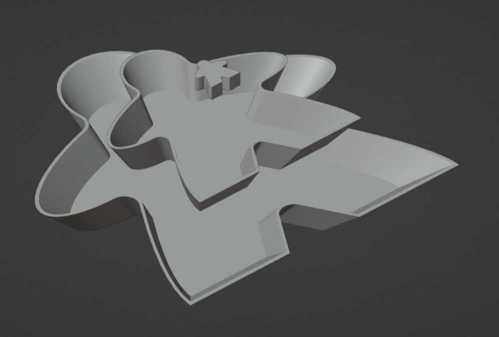Meeple Şeklinde İstiflenebilir Oyun Tepsisi (9 cm ve 15 cm, İnce Duvarlı) görsel 3