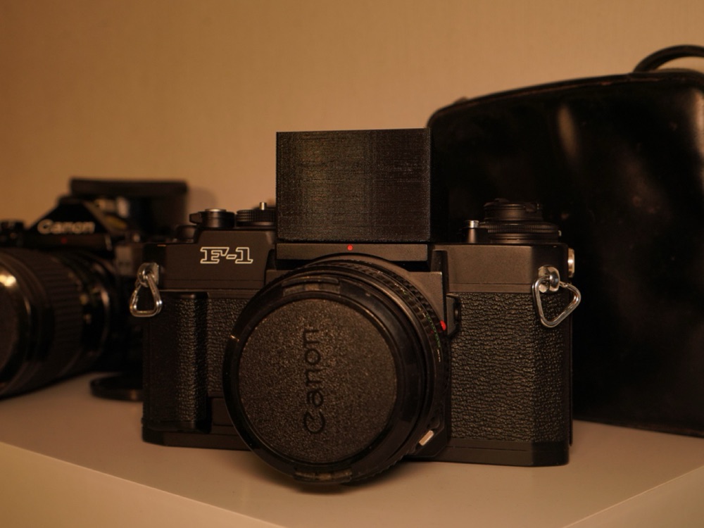Canon New F-1 Belden Vizörü